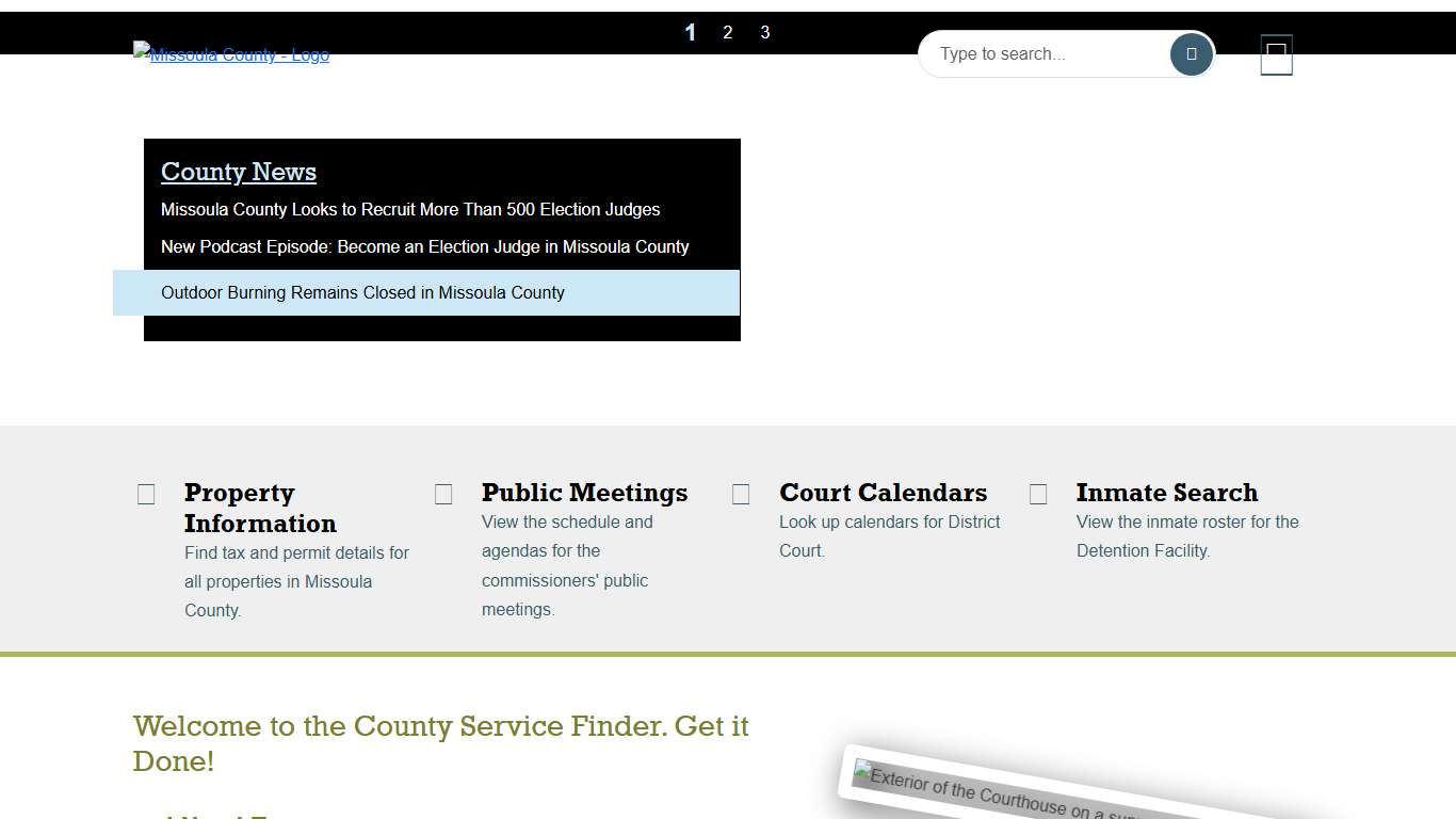 Missoula County - Official Website Missoula County, MT